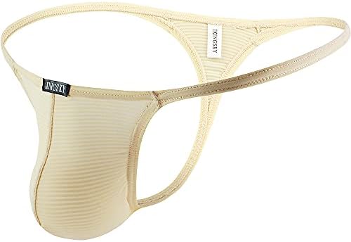 Stretch G-string Low Rise Y-back Thong • Nude • 6-pack