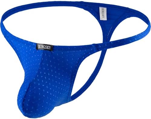 Stretch Pouch G-string Low Rise Bulge • Blue • 1-pack