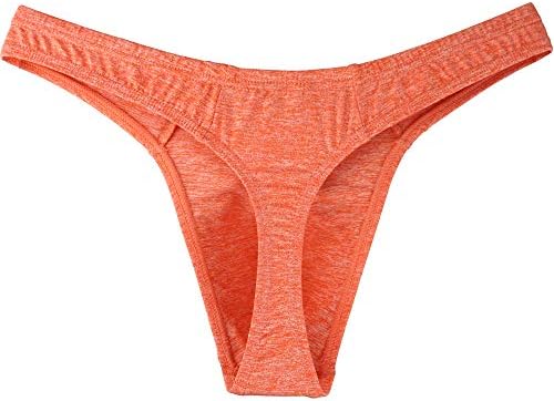 Stretch Thong Soft T-back • Orange • 2-pack