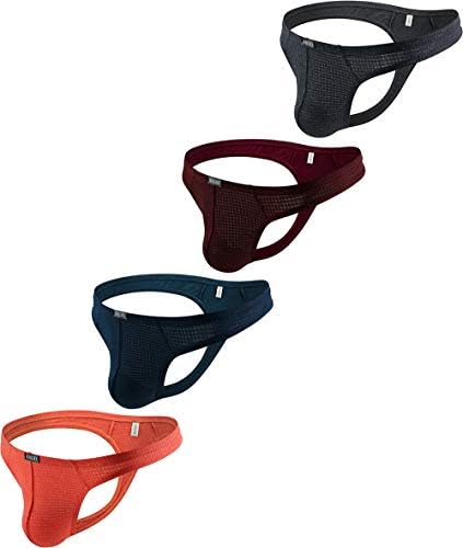 Stretch Thong Soft T-back Under • 4-pack