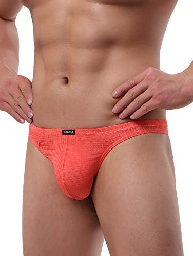 Stretch Thong Soft T-back Under • Orange • 2-pack