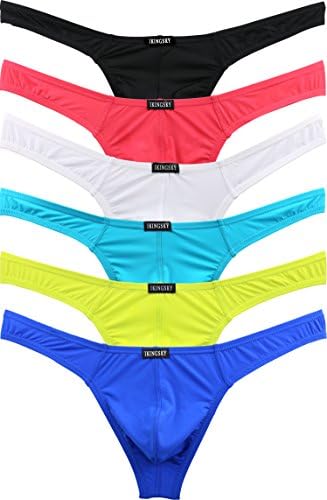 Thong Low Rise T-Back Under • Multicolor • 6-pack