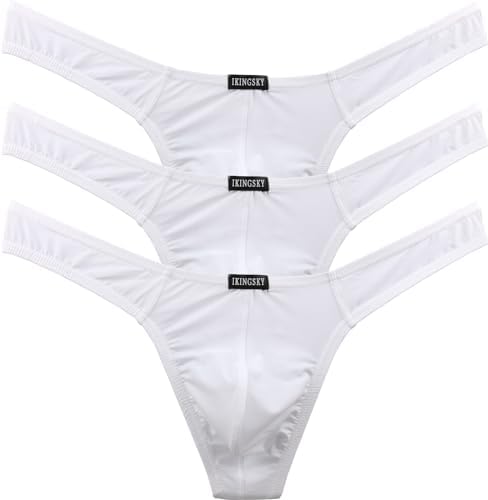 Thong Low Rise T-Back Under • White • 3-pack