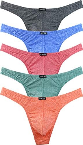 Thong Soft Stretch T-back • 5-pack