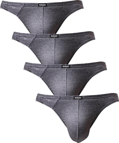 Thong Soft Stretch T-back • Black • 4-pack