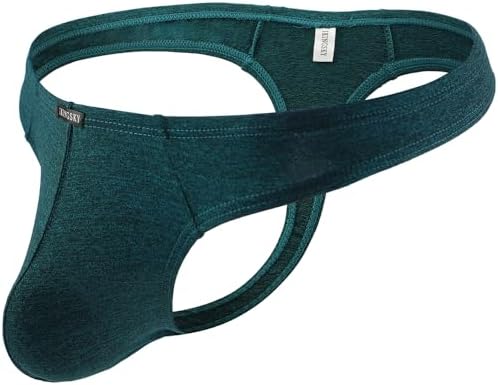 Thong Soft Stretch T-back • Dark Green • 7-pack