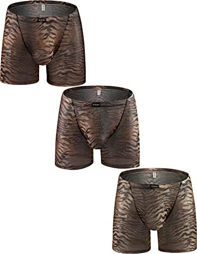 Tiger Stripes Long Leg Boxer Pouch • 3-pack