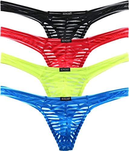 Transprant Thong Low Rise See • 4-pack