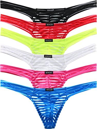 Transprant Thong Low Rise See • 6-pack